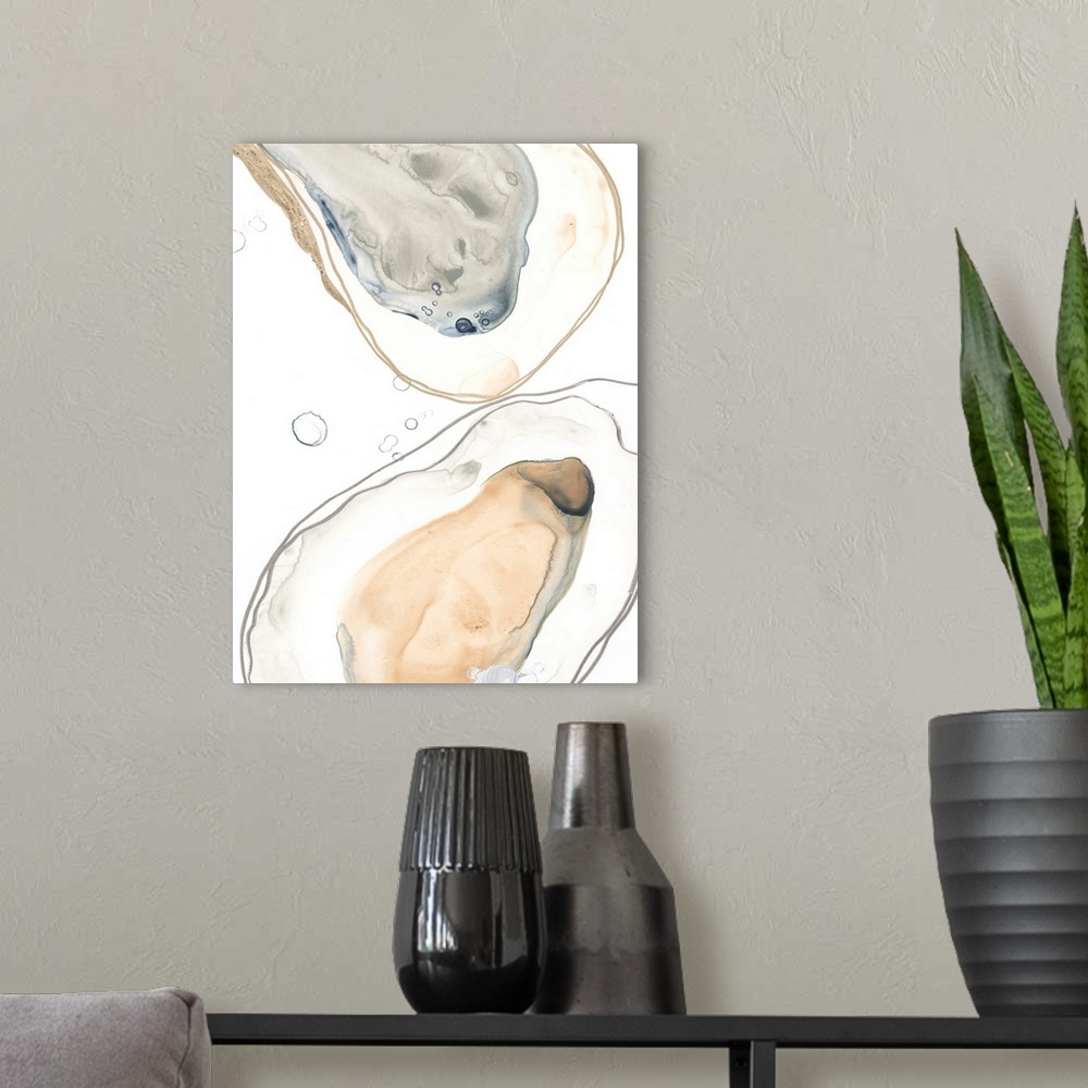 A modern room featuring Ocean Oysters IV