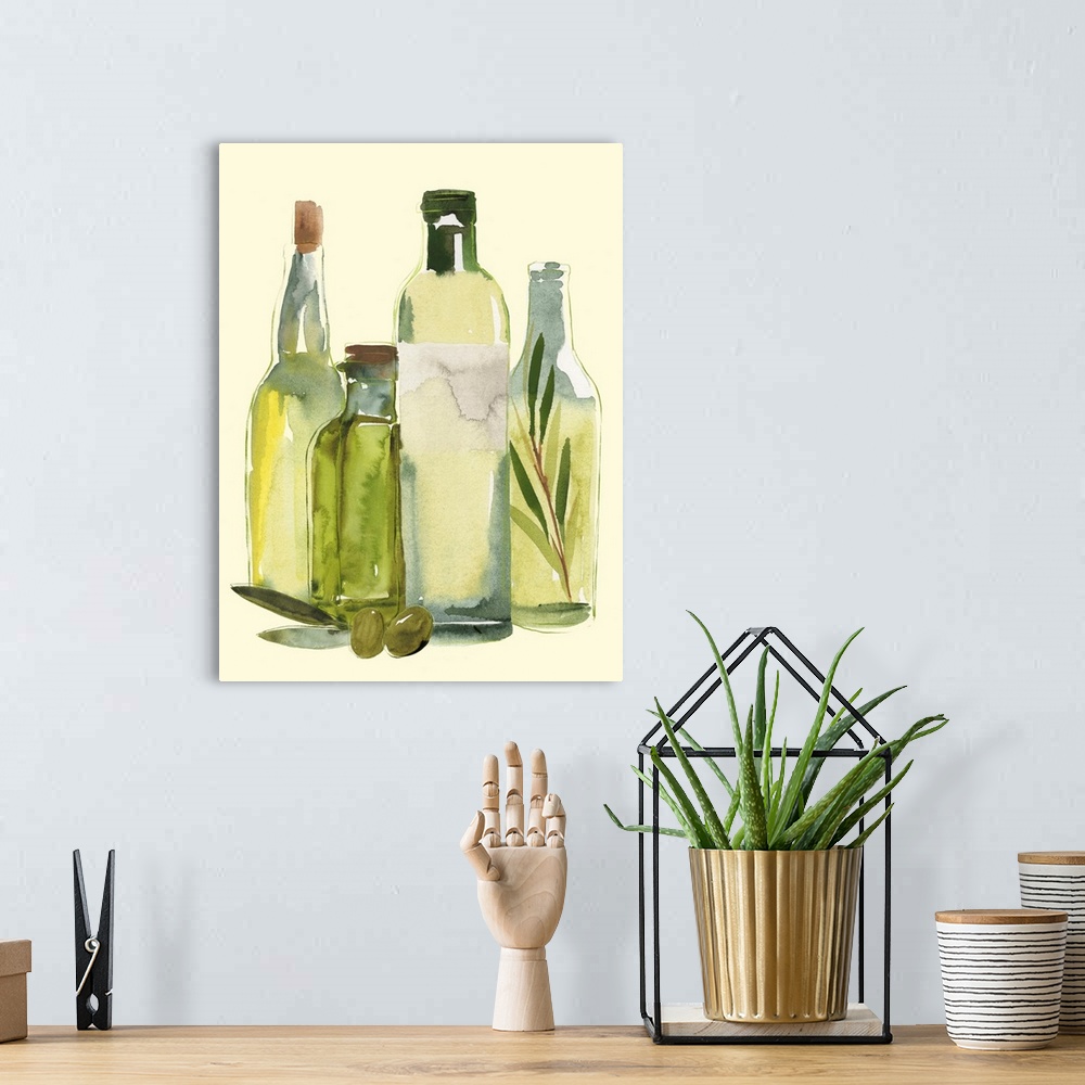 A bohemian room featuring Olive Oil Set I