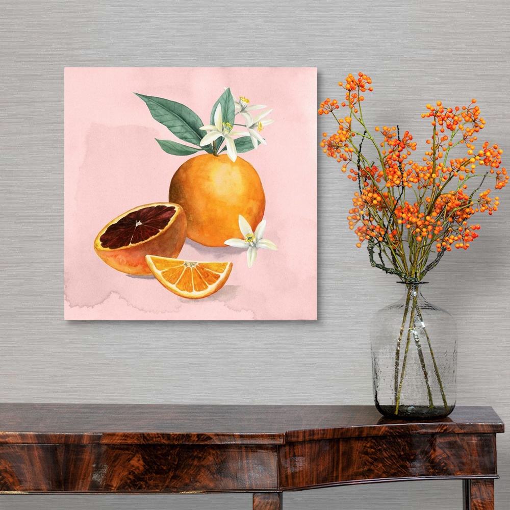 A traditional room featuring Orange Blossom I