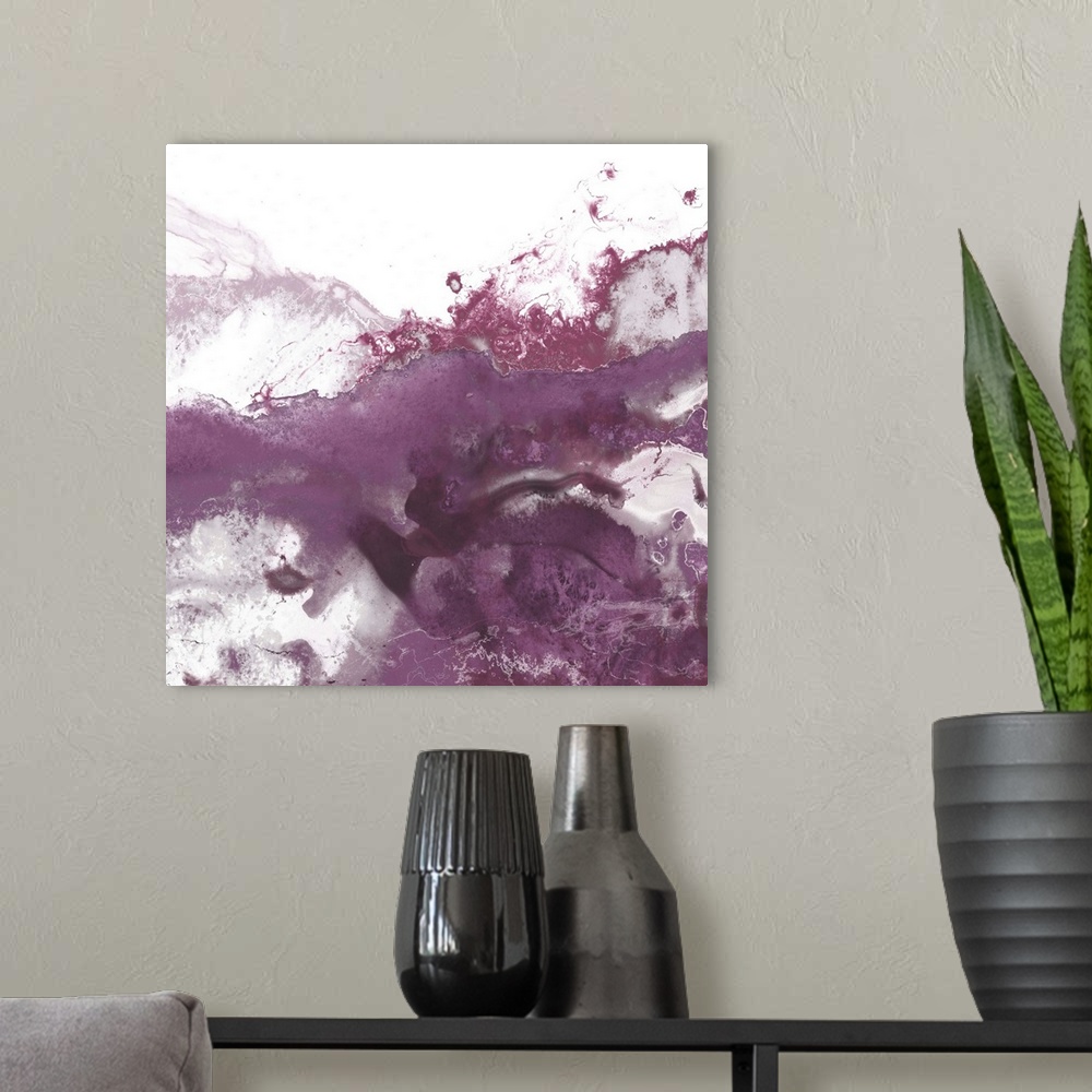 A modern room featuring Orchid Wave IV