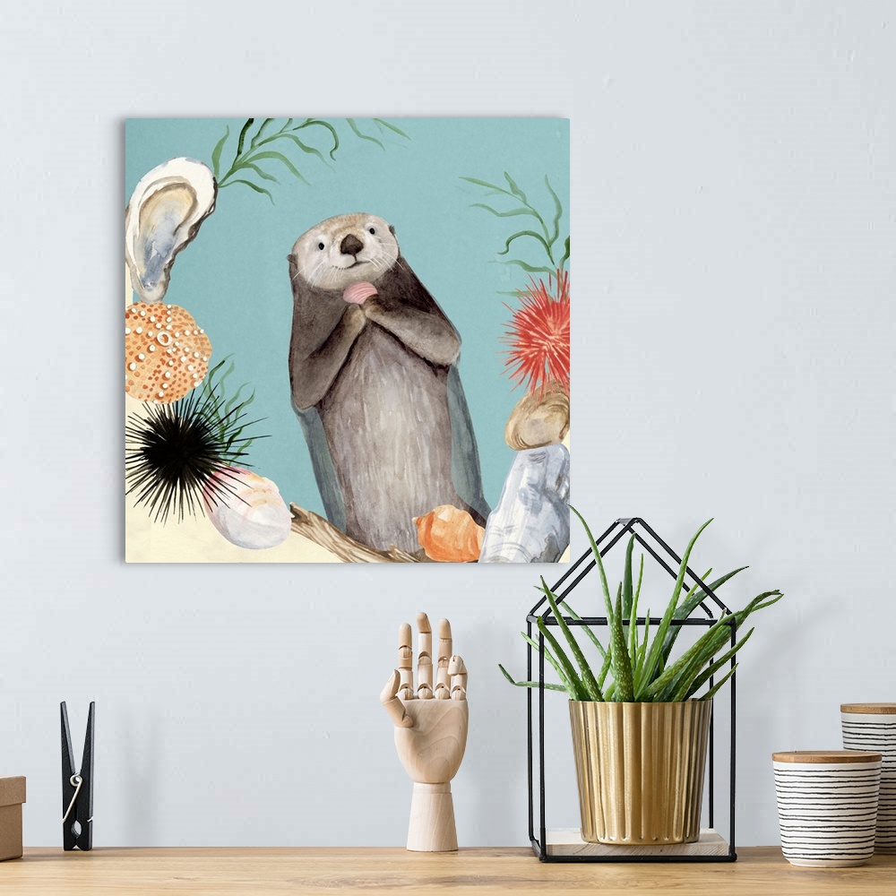 A bohemian room featuring Otter's Paradise II