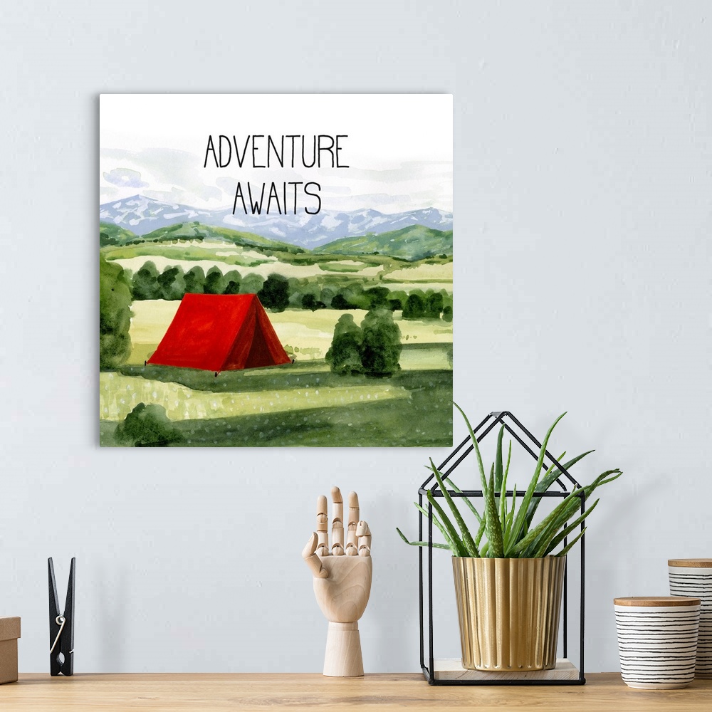 A bohemian room featuring Outdoor Adventure I