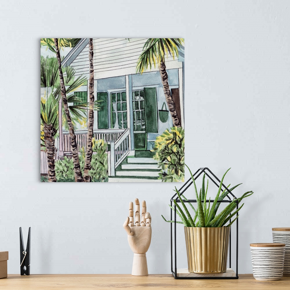 A bohemian room featuring Palm House I