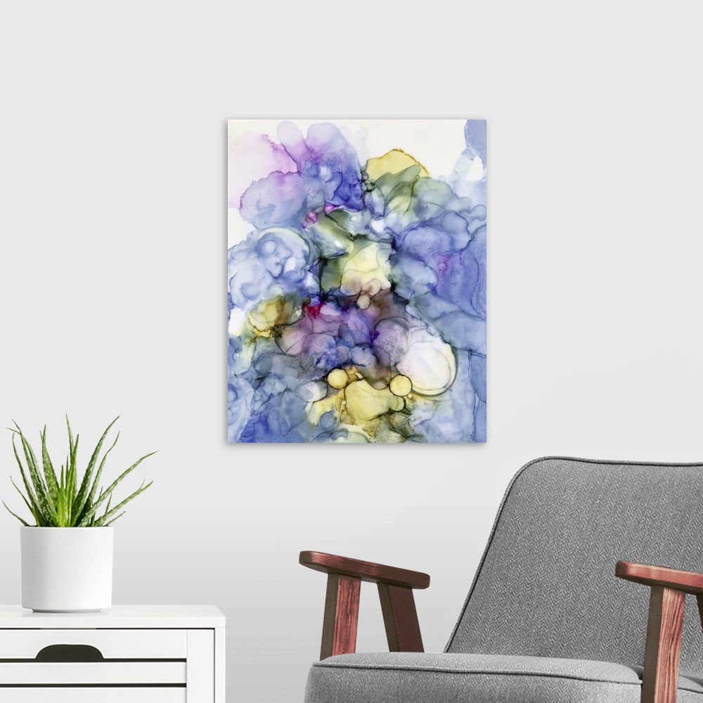 A modern room featuring Pansy Explosion