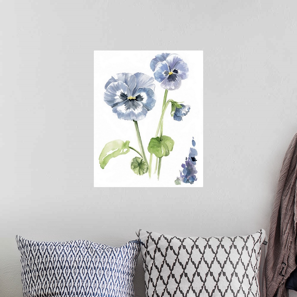 A bohemian room featuring Pansy Study II