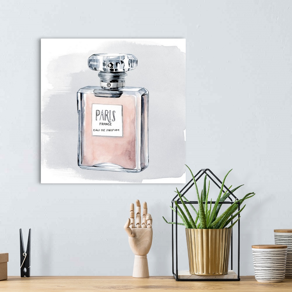A bohemian room featuring Parfum On Grey II