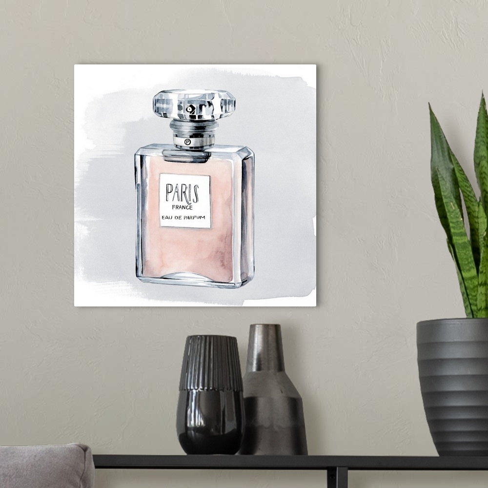 A modern room featuring Parfum On Grey II