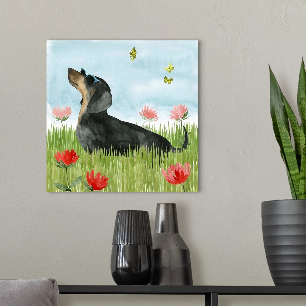 A modern room featuring Park Pup I