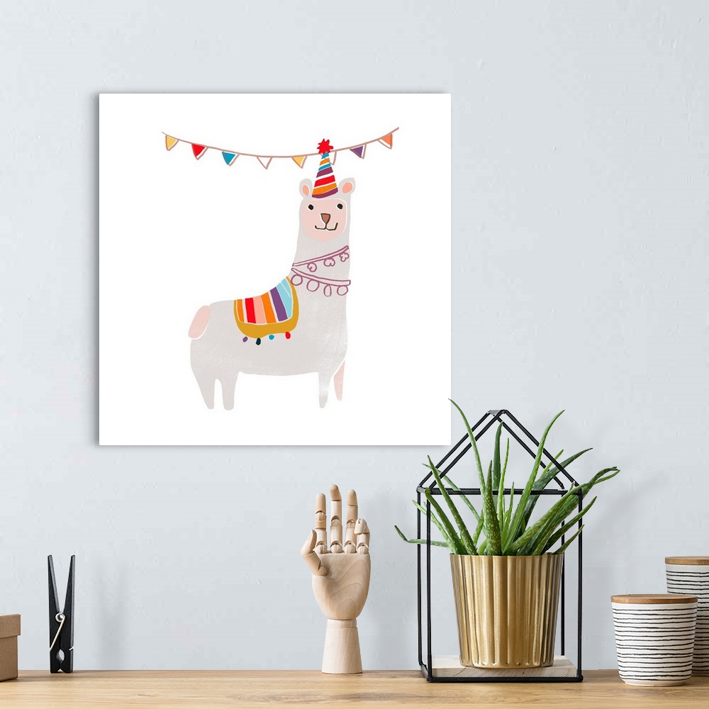 A bohemian room featuring Party Animals I