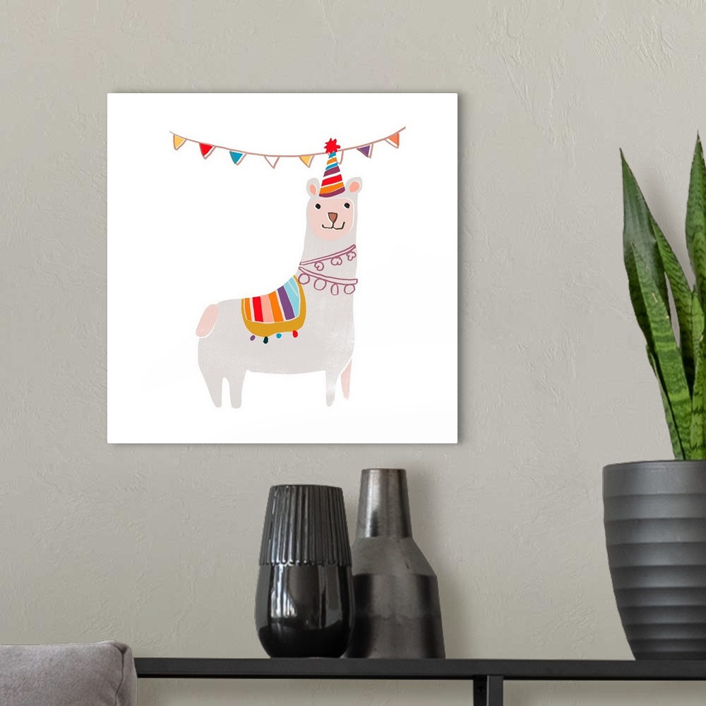 A modern room featuring Party Animals I