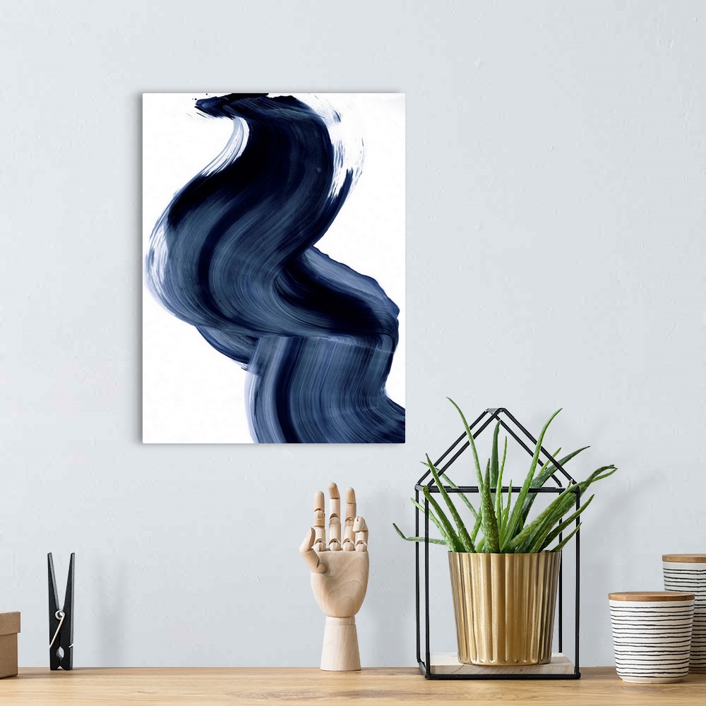 A bohemian room featuring Passing Waves I