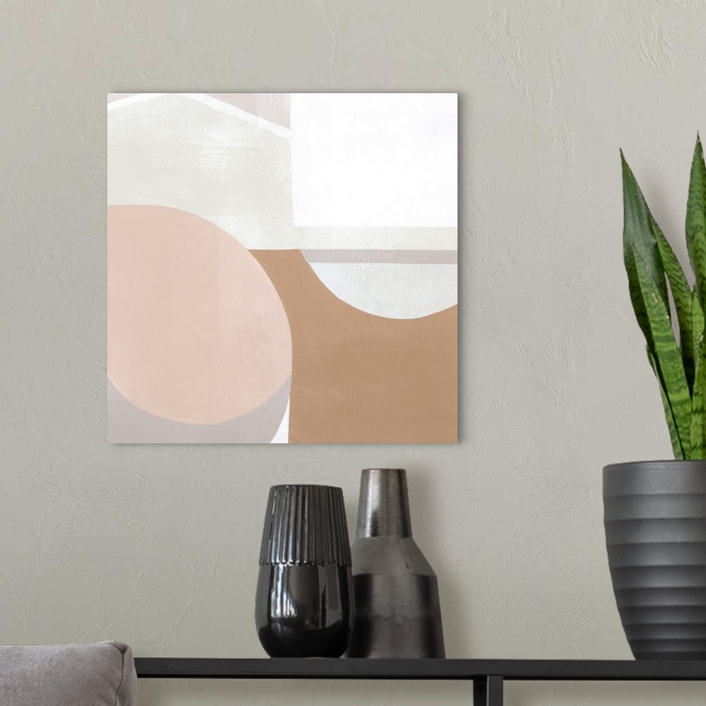 A modern room featuring Pastel Eclipse II