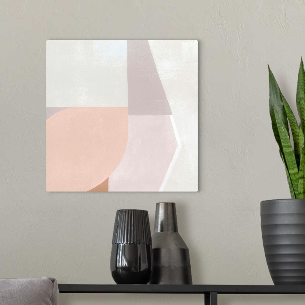 A modern room featuring Pastel Eclipse III