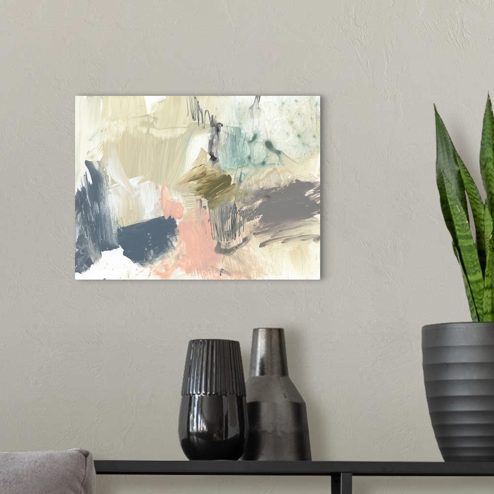 A modern room featuring Pastel Immersion IV