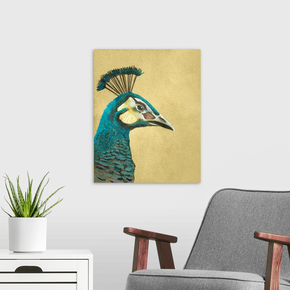 A modern room featuring Peacock Profile II