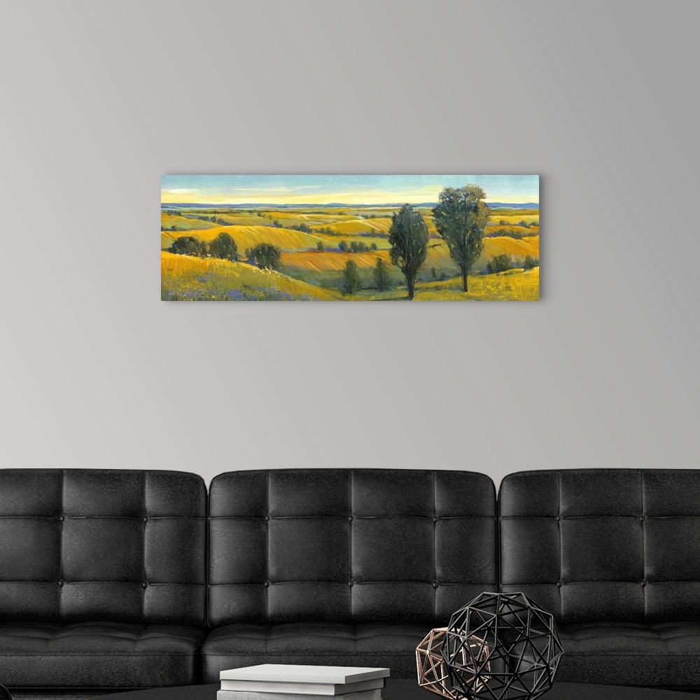 A modern room featuring Picturesque Scene II