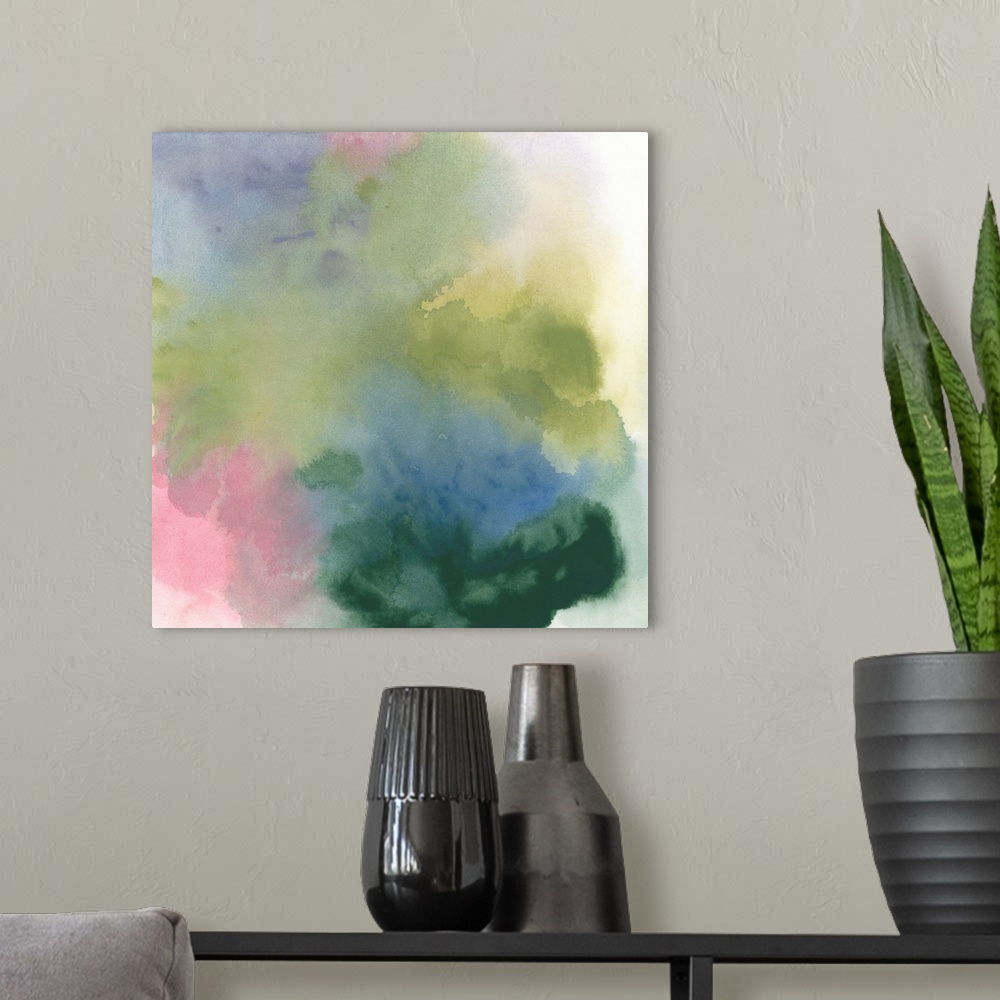 A modern room featuring Pigment Cloud II