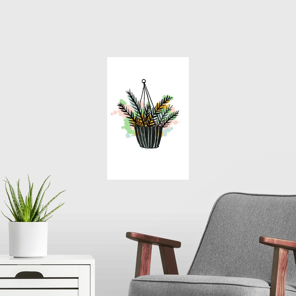 A modern room featuring Plant Pop II