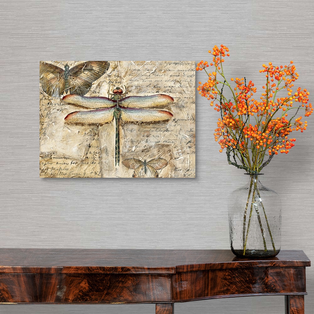 A traditional room featuring Poetic Dragonfly II