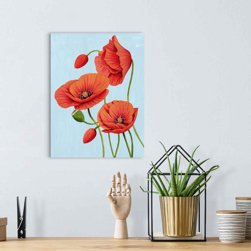 A bohemian room featuring Poppy Topple II