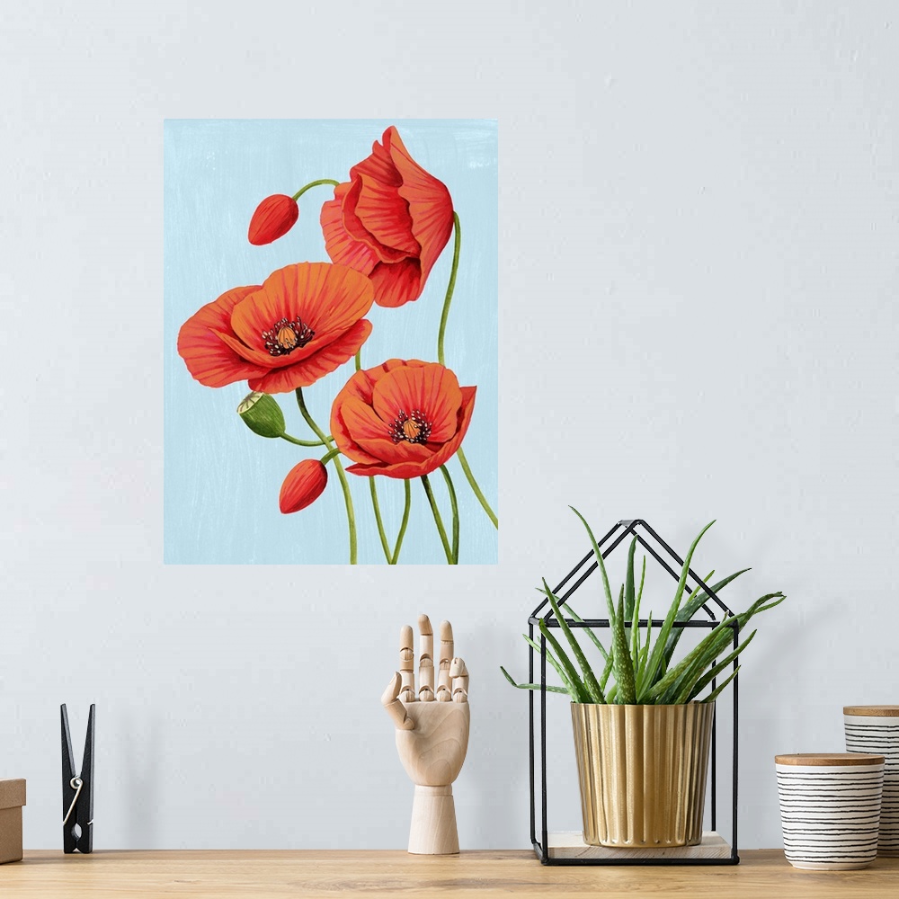 A bohemian room featuring Poppy Topple II
