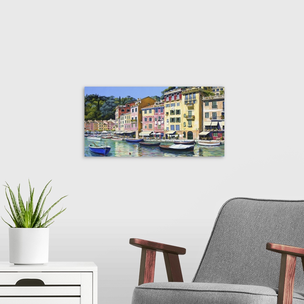 A modern room featuring Portofino