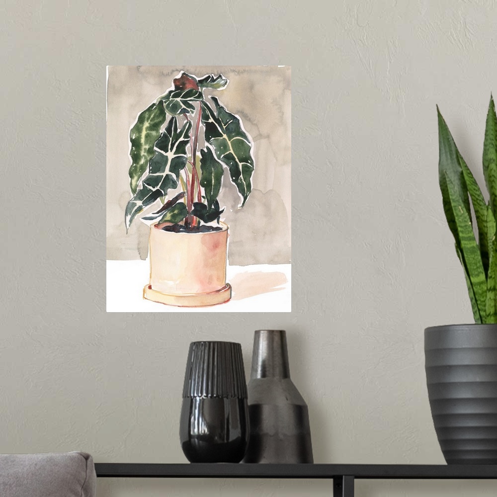 A modern room featuring Potted Houseplant I