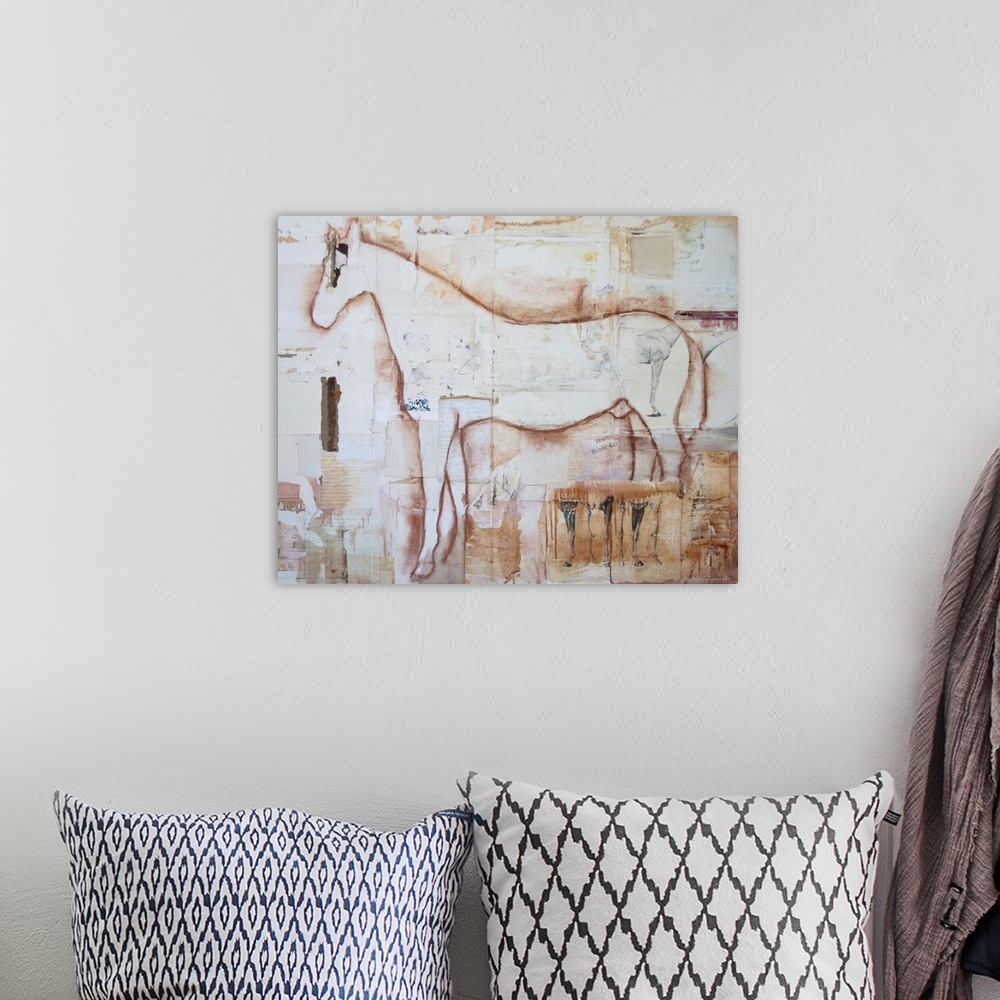 A bohemian room featuring Practical Horse Keeper