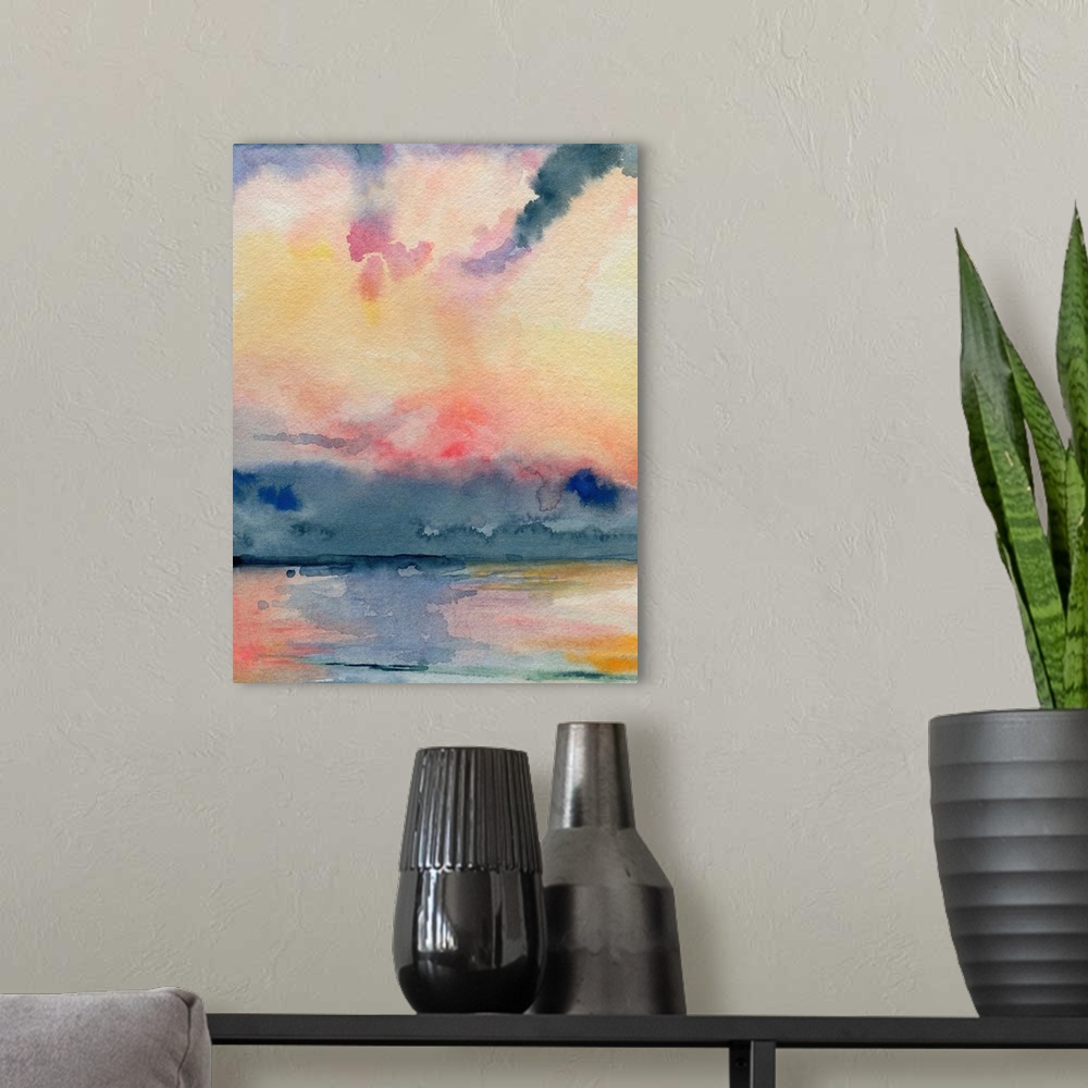 A modern room featuring Prism Seascape II