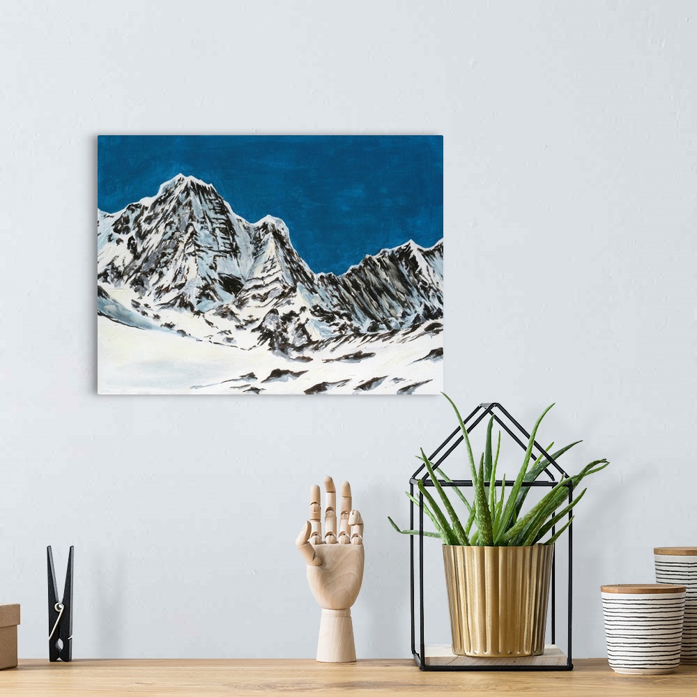 A bohemian room featuring Pristine Peaks II