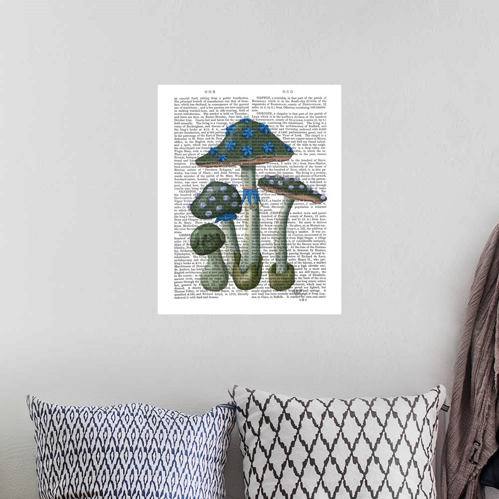 A bohemian room featuring Psychedelic Mushrooms 1