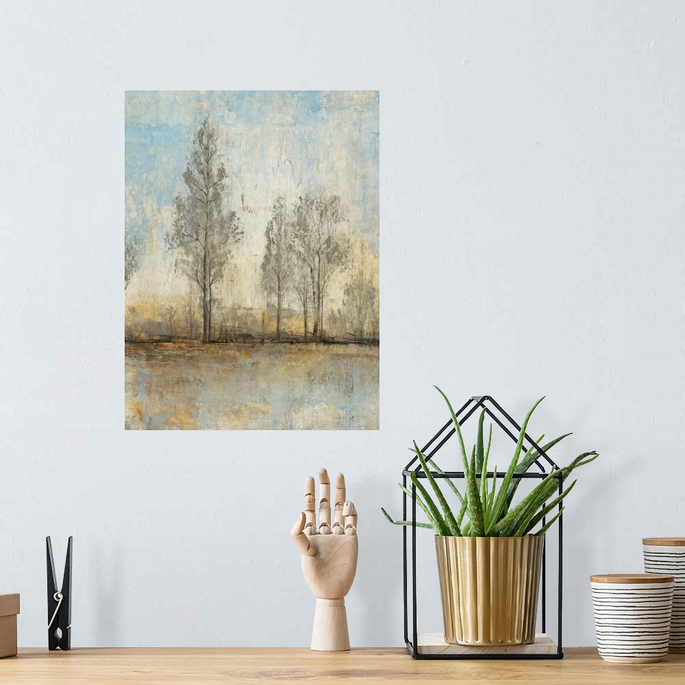 A bohemian room featuring Quiet Nature II