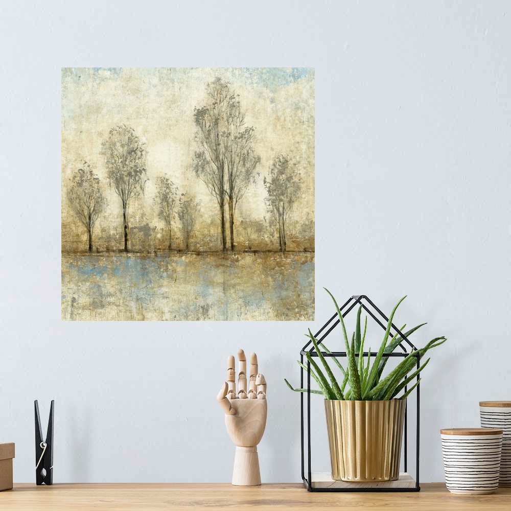 A bohemian room featuring Quiet Nature III