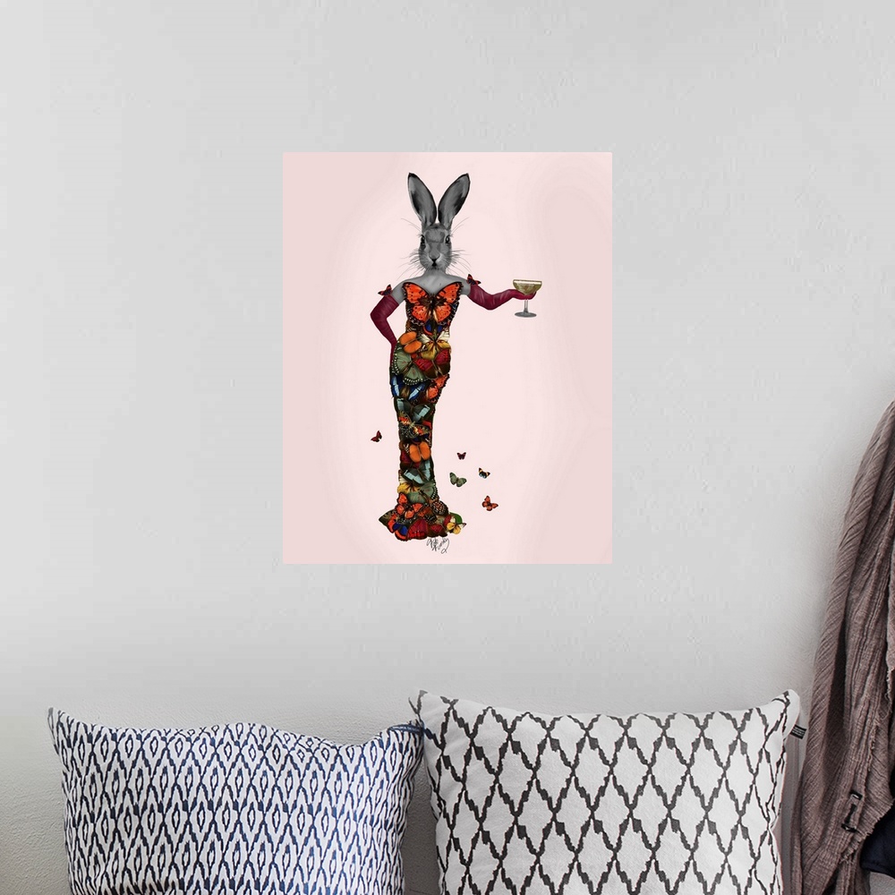 A bohemian room featuring Rabbit Butterfly Dress