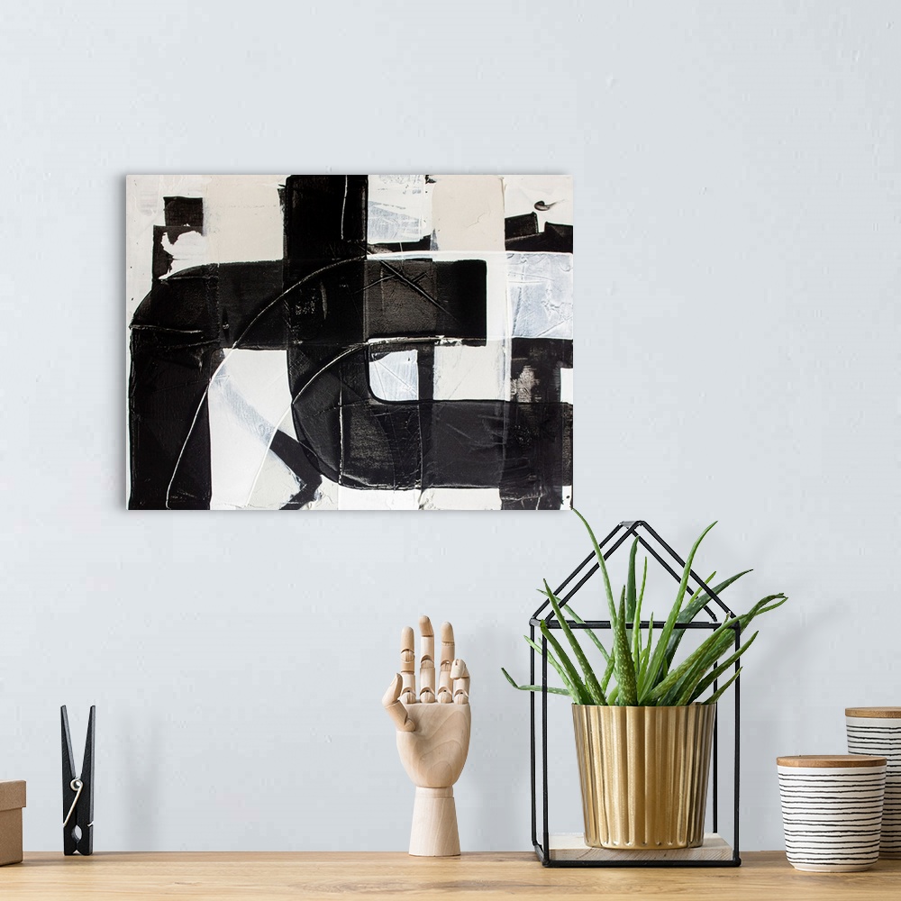 A bohemian room featuring Racetrack Diptych I
