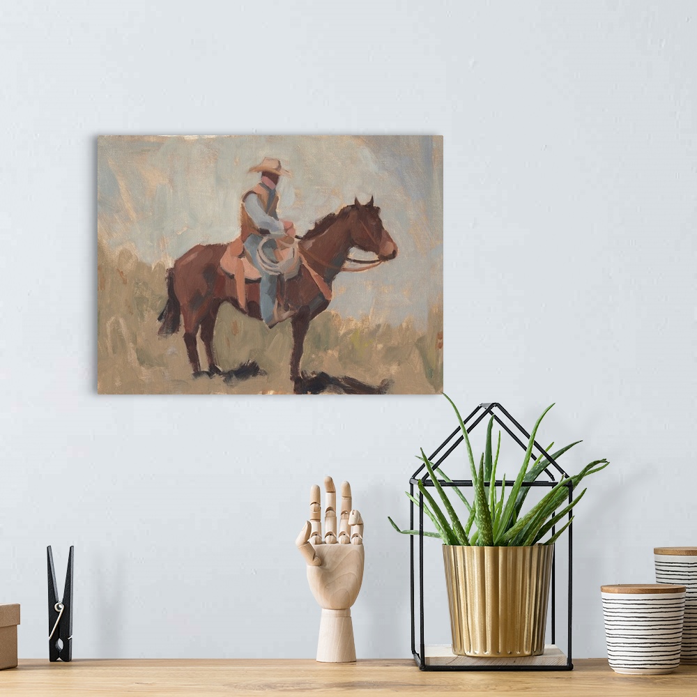 A bohemian room featuring Ranch Hand I
