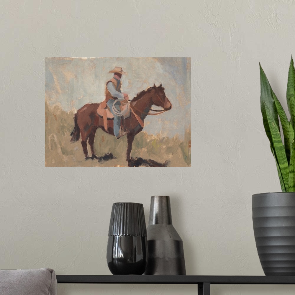 A modern room featuring Ranch Hand I