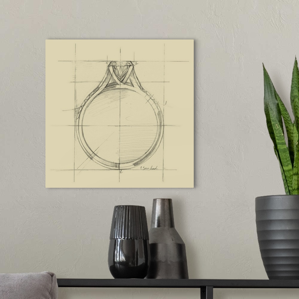 A modern room featuring Ring Design II