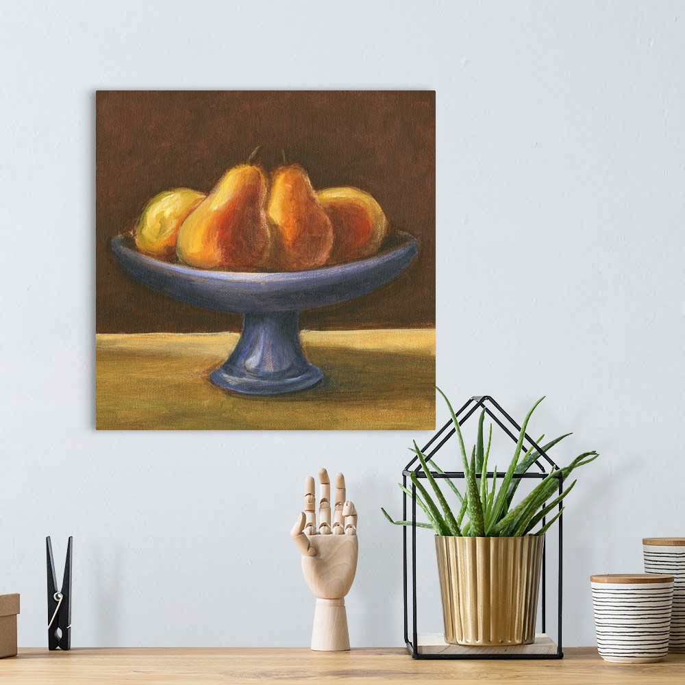 A bohemian room featuring Rustic Fruit Bowl IV