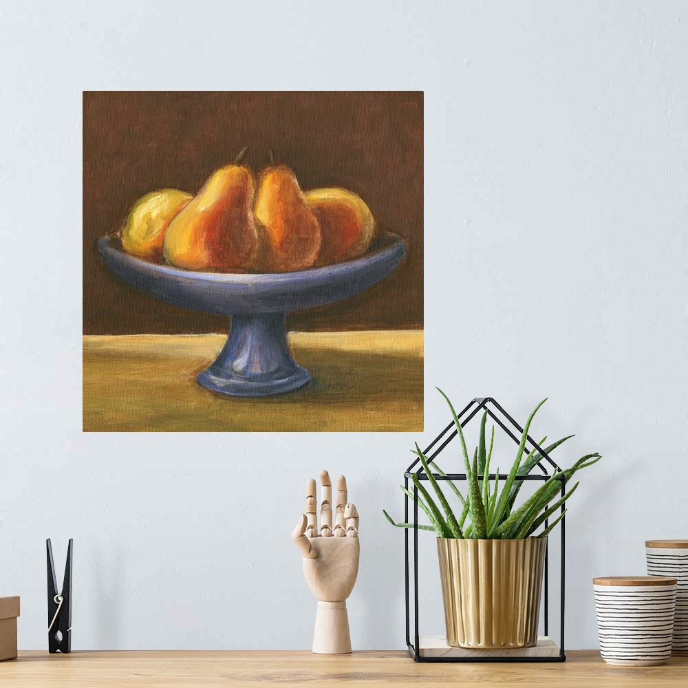 A bohemian room featuring Rustic Fruit Bowl IV