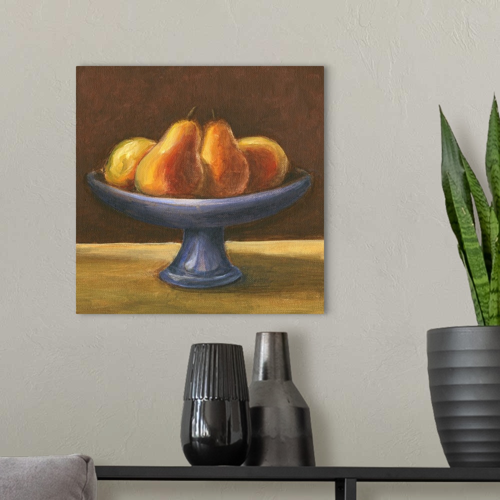 A modern room featuring Rustic Fruit Bowl IV
