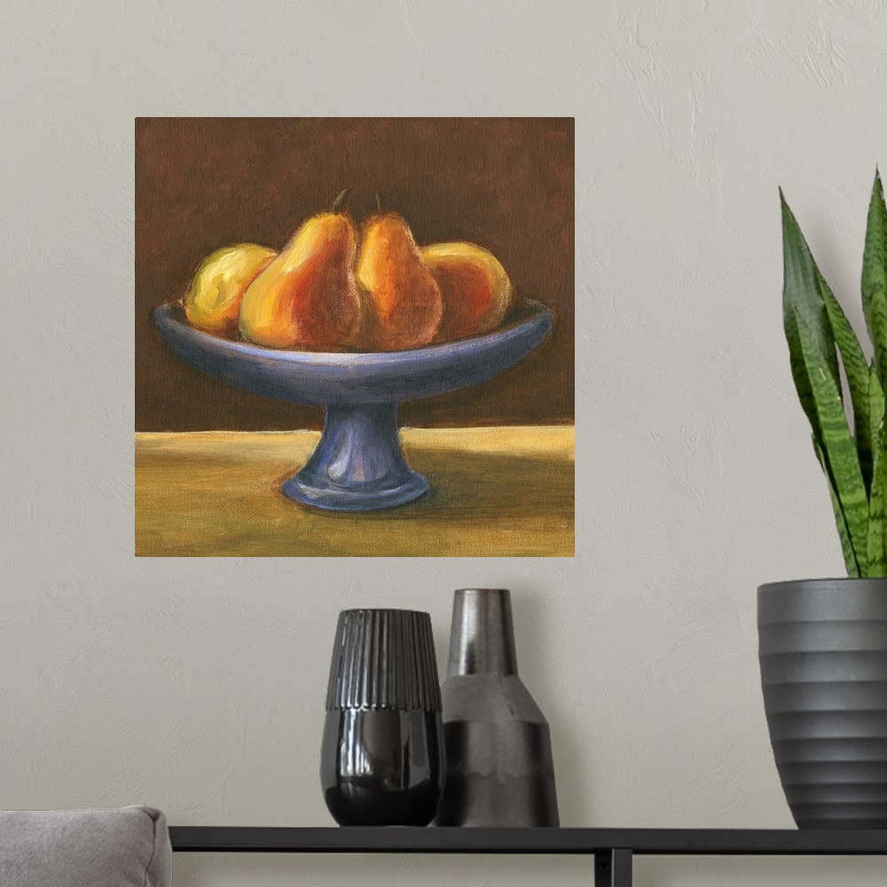 A modern room featuring Rustic Fruit Bowl IV