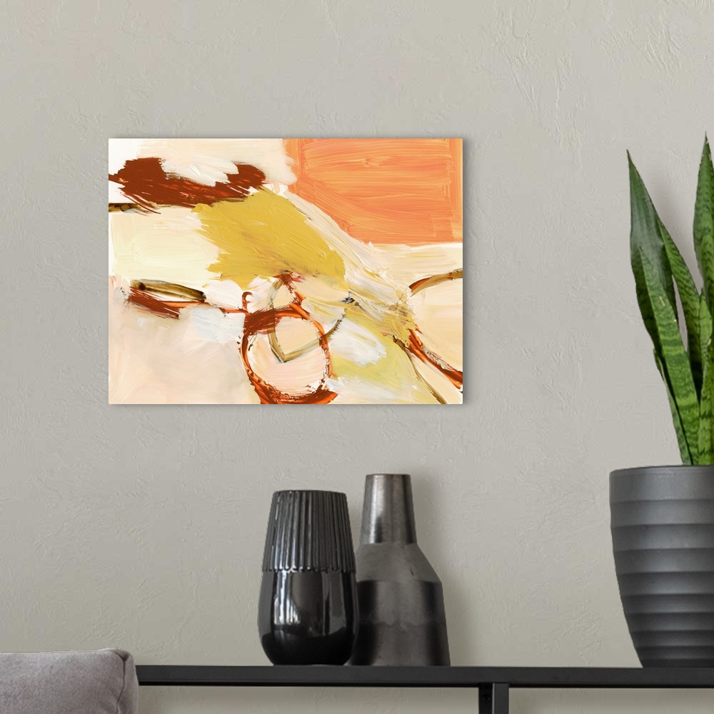 A modern room featuring Saffron & Sienna I