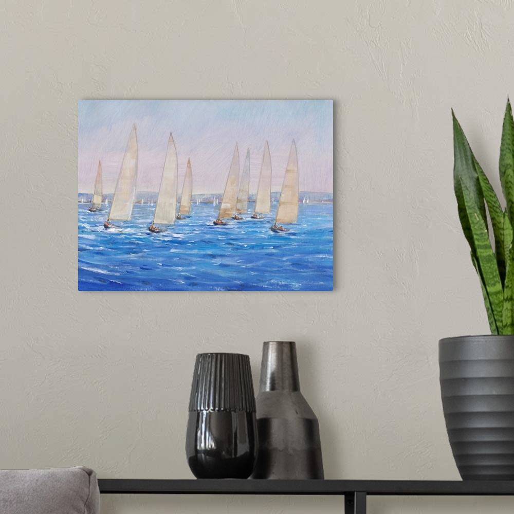 A modern room featuring Sailing Event II