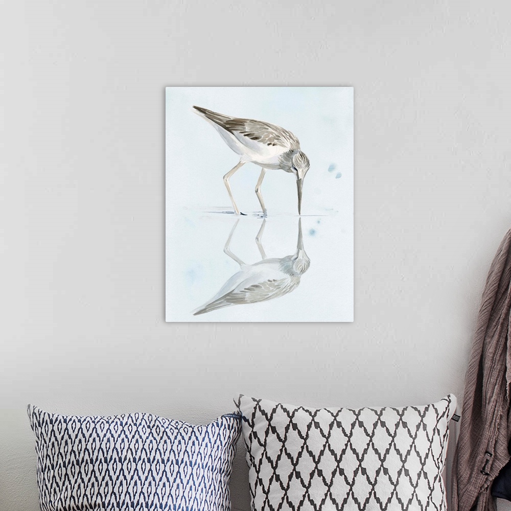 A bohemian room featuring Sandpiper Reflections I