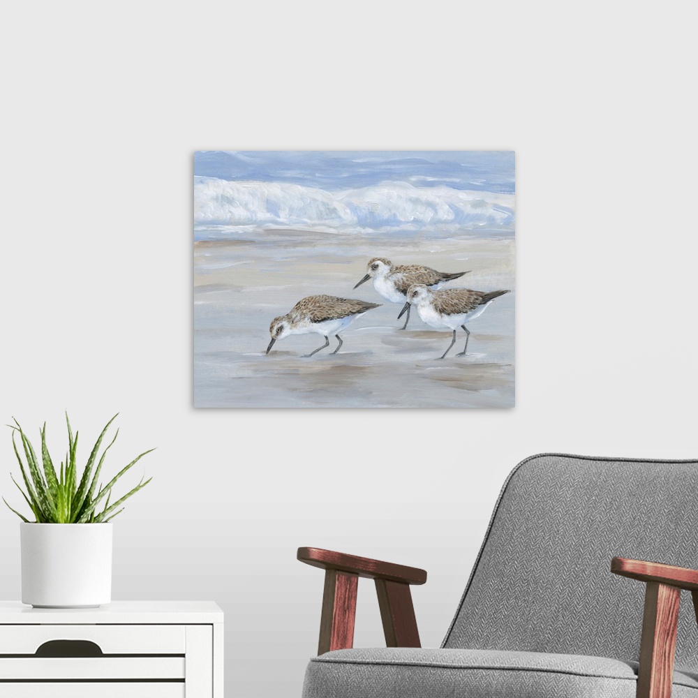A modern room featuring Sandpipers II