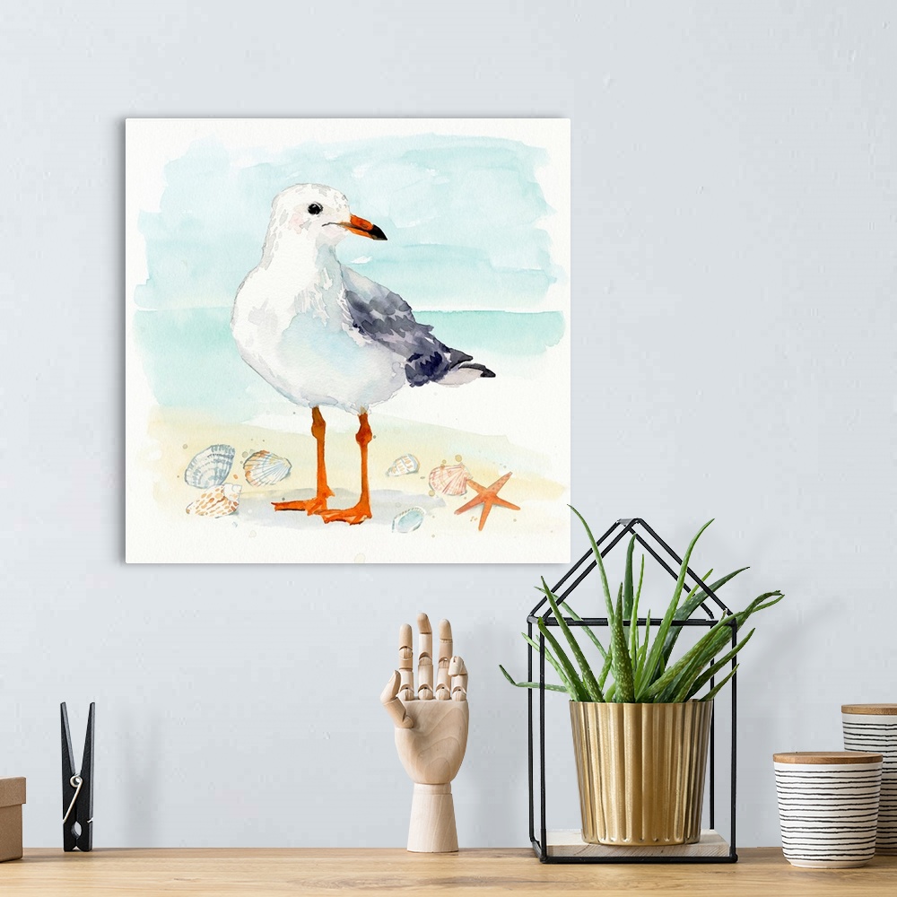 A bohemian room featuring Sandy The Seagull I