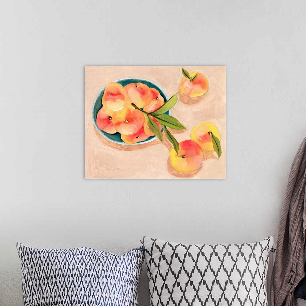 A bohemian room featuring Saturn Peaches I