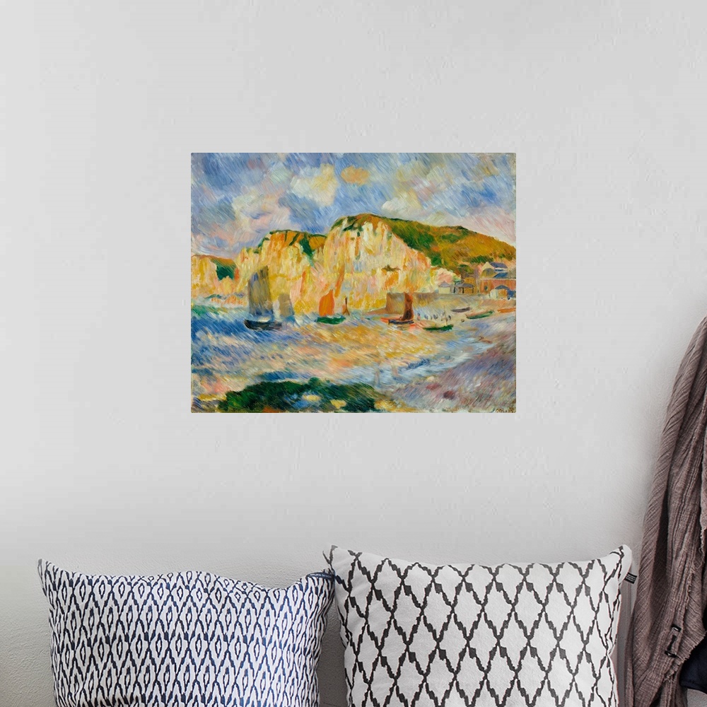 A bohemian room featuring Sea and Cliffs