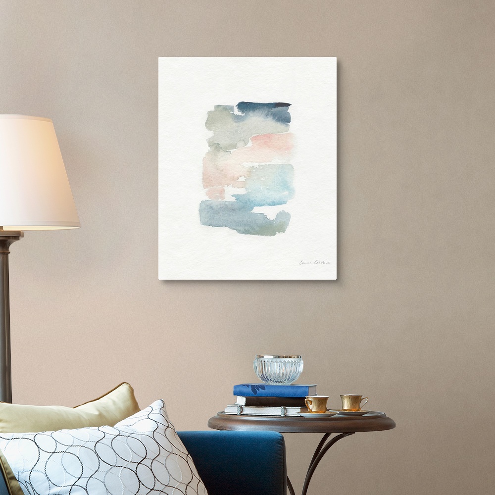 A traditional room featuring Sea Glass Color Studies II